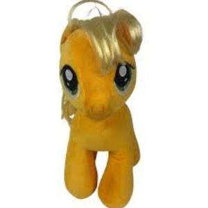 My Little Pony Plush Apple Jack Ty Sparkle Stuffed Animal Orange Horse 7"